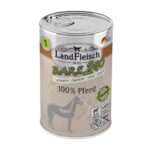 Landfleisch B.A.R.F.2GO Exklusiv Honden-natvoer 100% Paard 400 g