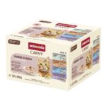 Animonda Cat Carny Fine Fillets Natvoer voor Volwassen Katten Variatie in Gelei 12 x 60 g
