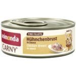 Animonda Cat Carny Fine Fillets Adult Kattennatvoer Kipfilet in Saus 60 g