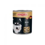 Amora Dog Natvoer Vlees Puur Eend 800 g