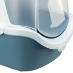 Kattenbak met Opklapbare Voorzijde Blauwgrijs Wit – Trixie Vico Easy Clean - Afbeelding 6