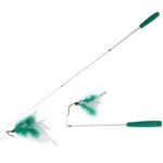 Kattenhengel Uitschuifbaar Groen en Wit – EBI Wanna Play Telescope