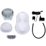 Drinkfontein met Voerbak 2-in-1 Grijs – EBI Pet Feeder 2in1 - Afbeelding 6