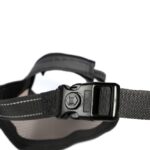 Hondenmuilkorf van Mesh met Reflecterende Stof zwart XS – EBI - Afbeelding 2