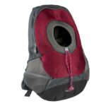 Draagrugzak voor Kleine Honden en Katten tot 5 kg Bordeaux – EBI Maria Crazy Paws