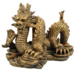 Aquariumdecoratie Drakenfiguur van Polyesterhars voor Zoet- en Zoutwateraquaria – EBI Aqua Della Zodiac Drache