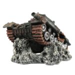 Aquariumdecoratie Legertank – EBI Aqua Della Panzer - Afbeelding 2