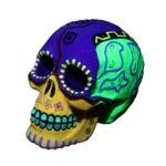 Aquariumdecoratie Schedel met Lichtgevend Effect – EBI Aqua Della Dia de los Muertos 3 - Afbeelding 3
