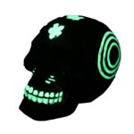Lichtgevende Aquariumdecoratie voor Zoet- en Zeewateraquaria – EBI Aqua Della Dia de los Muertos Totenkopf 4 - Afbeelding 2