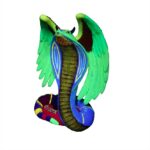 Aquariumdecoratie Slang met Glow-in-the-Dark Effect – EBI Aqua Della Dia de los Muertos - Afbeelding 3