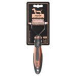 Ontviltingskam met Dubbele Tanden voor Honden en Katten – EBI Noir 2-in-1 - Afbeelding 3