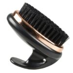 Ovale Borstel met Natuurlijke Zwijnenharen voor Honden en Katten – EBI Noir Ergonomic - Afbeelding 2