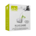 Elektronisch Kattenspeelgoed met Afstandsbediening in Wit en Groen – EBI RC Cat Chaser - Afbeelding 2