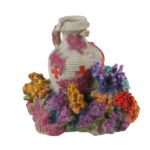Aquariumdecoratie Amphorenkruik met Koraal – EBI Aqua Della Amphore Koralle 2 - Afbeelding 3