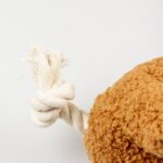 Bruin Hondenspeeltje van Teddystof met Touw – D&D Home George - Afbeelding 5