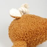 Bruin Hondenspeeltje van Teddystof met Touw – D&D Home George - Afbeelding 4