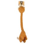 Bruin Hondenspeeltje van Teddystof met Touw – D&D Home George - Afbeelding 2