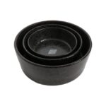 Keramische Hondenvoer- en Waterbak Zwart – D&D Home Jasper - Afbeelding 2