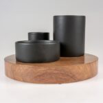 Kattenvoerplateau met Drie Keramische Voerbakken – D&D Home IGGY - Afbeelding 4