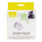 Interactief Kattenspeeltje met 3 Snelheden en Knipperlichten – EBI Racing Roller - Afbeelding 2