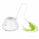 Interactief Kattenspeelgoed met LED-verlichting en Staart – EBI Twisting Tank