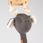 Giraffen Hondenspeelgoed van Ribfluweel met Katoenen Touwstaart – D&D Home George - Afbeelding 3