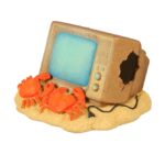 Aquariumdecoratie Lichtgevende Televisie met Schuilplaats – EBI Aqua Della