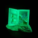 Aquariumdecoratie Lichtgevende Koelkast met Octopus – EBI Aqua Della - Afbeelding 4