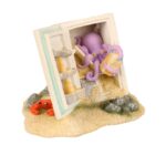 Aquariumdecoratie Lichtgevende Koelkast met Octopus – EBI Aqua Della