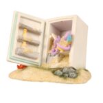 Aquariumdecoratie Lichtgevende Koelkast met Octopus – EBI Aqua Della - Afbeelding 2