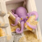 Aquariumdecoratie Lichtgevende Koelkast met Octopus – EBI Aqua Della - Afbeelding 5