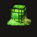 Lichtgevende Aquariumdecoratie IBC-container om Doorheen te Zwemmen – EBI Aqua Della - Afbeelding 4