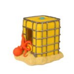 Lichtgevende Aquariumdecoratie IBC-container om Doorheen te Zwemmen – EBI Aqua Della - Afbeelding 2