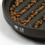 Katten Slowvoerbak van Keramiek met Doolhof – D&D Home SUE Maze Groen - Afbeelding 3