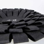 Ronde Snuffelmat van Vilt voor Katten Zwart – D&D Home SUZY - Afbeelding 4