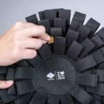 Ronde Snuffelmat van Vilt voor Katten Zwart – D&D Home SUZY - Afbeelding 5