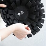 Ronde Snuffelmat van Vilt voor Katten Zwart – D&D Home SUZY - Afbeelding 3