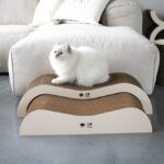 Kattenkrabmeubel van Golfkarton, Tweedelig – D&D Home Archie - Afbeelding 5