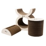 Kartonnen Krabspeelplaats met MDF-zijkanten in Bruin en Beige – D&D Home Faye