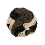 Driekleurige Fleece Snackbal voor Katten – D&D Home Simon