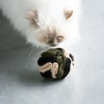 Driekleurige Fleece Snackbal voor Katten – D&D Home Simon - Afbeelding 2