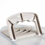 Overdekte Hoekkattenbak met Koolstoffilter Transparant Grijs – EBI Prism M - Afbeelding 3