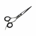 Rechte Ergonomische Groomingschaar voor Honden en Katten – EBI Noir Japandi