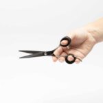 Rechte Ergonomische Groomingschaar voor Honden en Katten – EBI Noir Japandi - Afbeelding 3