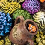 Rechte Aquarium Koralgrot met Koraaldecoratie – EBI Aqua Della - Afbeelding 4