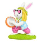Aquariumdecoratie Neon Hippiekonijn met Tamboerijn – EBI Aqua Della Hippie Kaninchen - Afbeelding 4