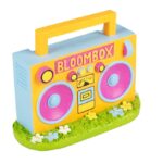 Aquariumdecoratie Hippieradio met Neonkleuren – EBI Aqua Della Hippie Radio - Afbeelding 2