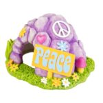 Aquarium Decoratiegrot met Neonkleuren – EBI Hippie Höhle