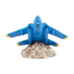 Aquariumdecoratie F-14 Tomcat van Hars – EBI Aqua Della Flugzeug Tomcat - Afbeelding 3