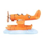 Aquariumdecoratie Watervliegtuig van Hars – EBI Aqua Della - Afbeelding 2